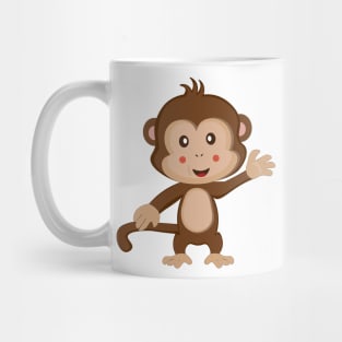 Adorable Cute Monkey Mug